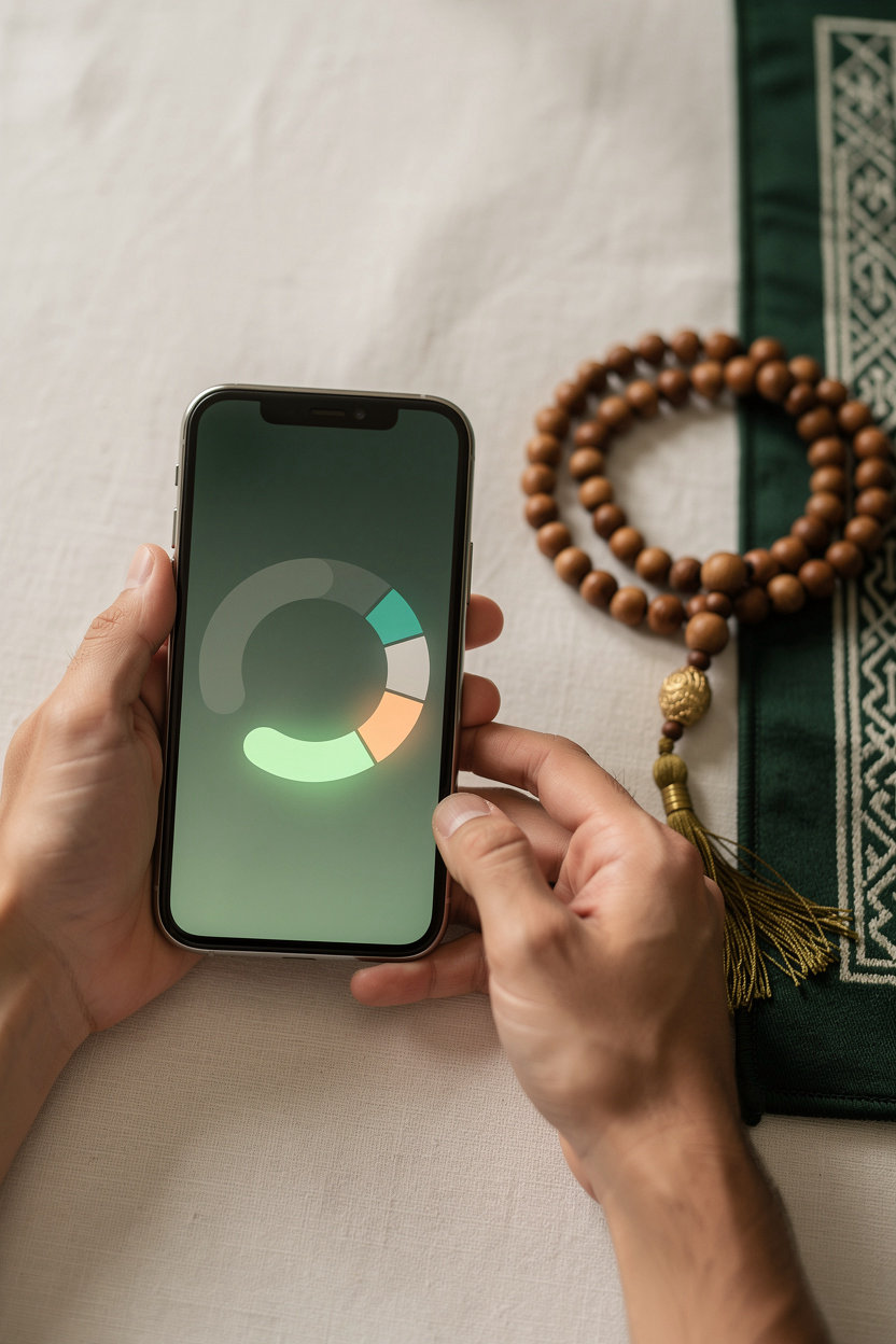 صدقة جارية - فضل الأذكار والعبادات الإسلامية اليومية للسلام الروحي